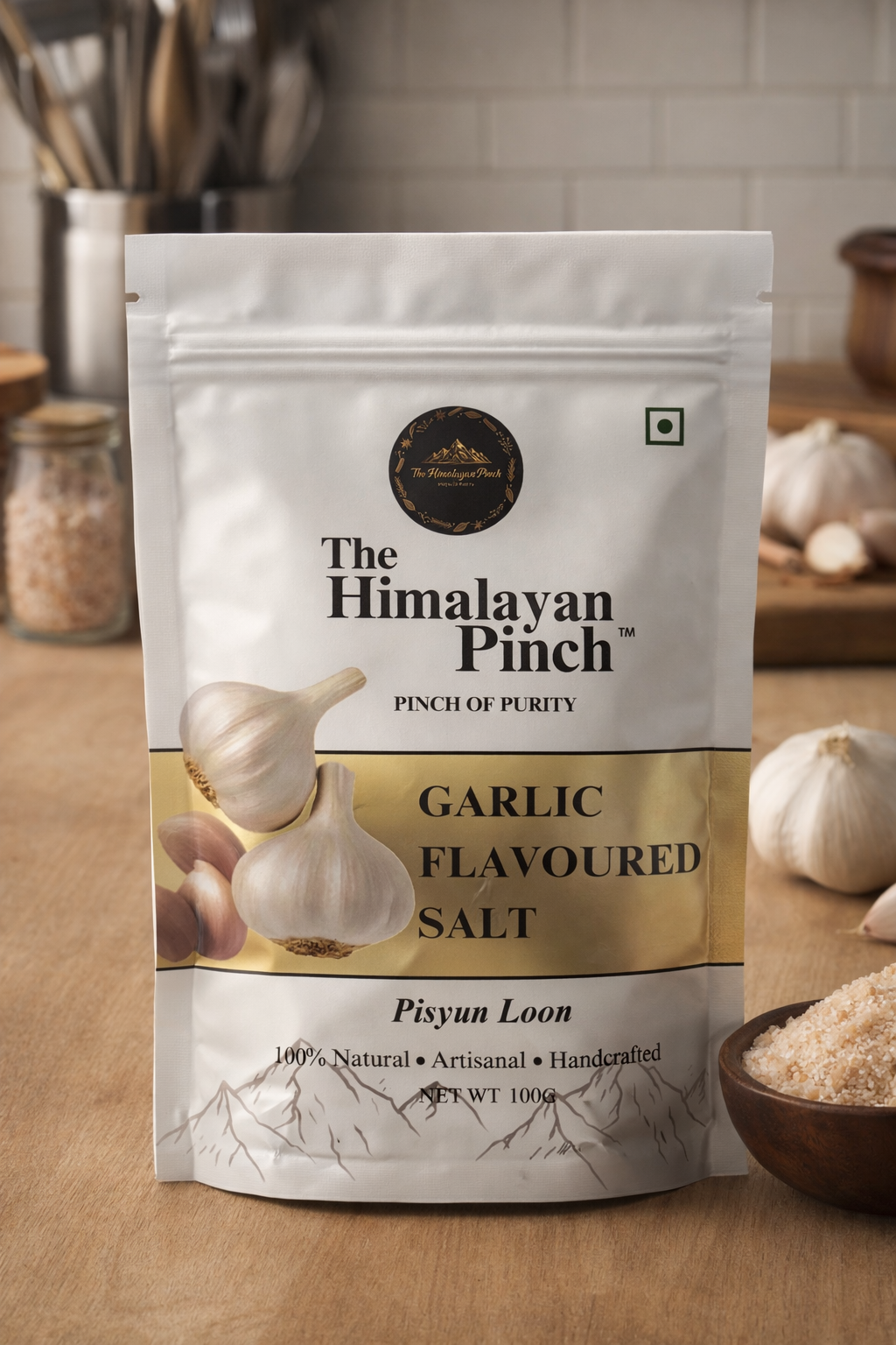 Garlic Flavoured Seasoning Salt (100g)