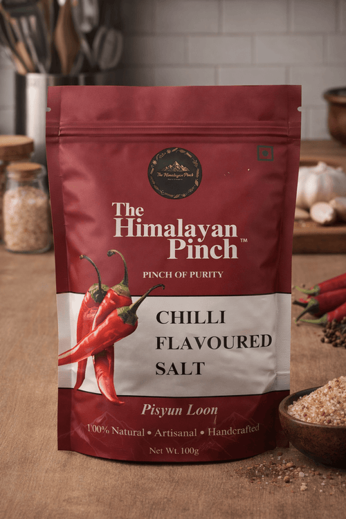 Chilli Flavoured Seasoning Salt (100g) - The Himalayan Pinch