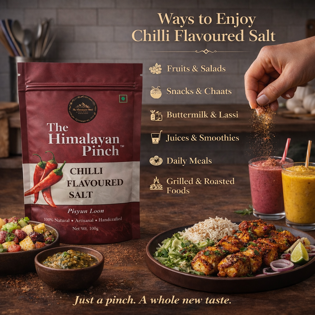 Chilli Flavoured Seasoning Salt (100g)