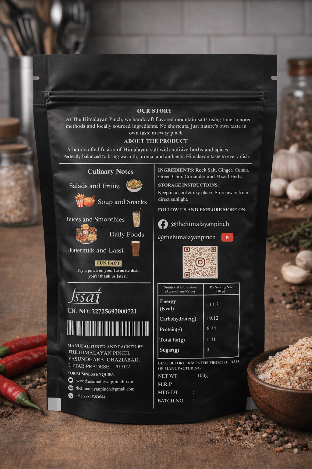 Pinch Perfect Duo (Mix & Chilli 200g) - The Himalayan Pinch